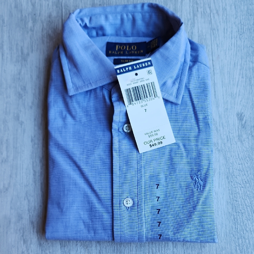 Ralph Lauren Button Down Shirt Nwt